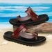 Summer Soft Soled Comfortable Slippers Anti Slip Wear Resistant Beach Shoes Men's Sandals_vogvips.com